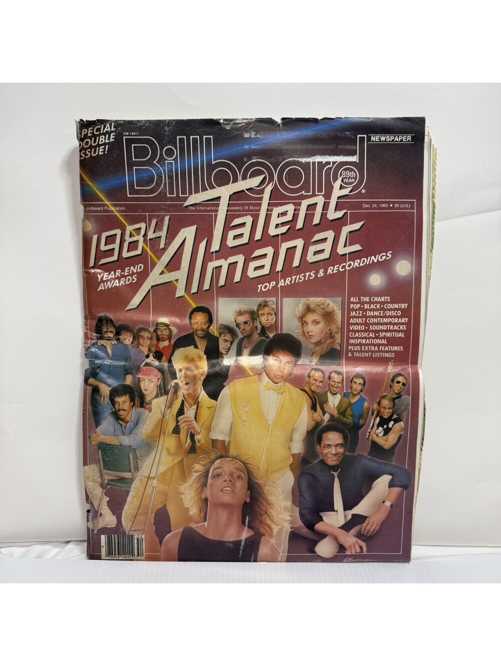 Billboard Magazine 1984 Talent Almanac December 1983 - Micheal Jackson‎